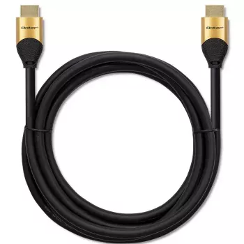 HDMI kabelis QOLTEC 50354 1 m — HDMI A uz A, 48 Gbit/s, 7680×4320, 240 Hz, 30AWG, PVC apvalks, melns