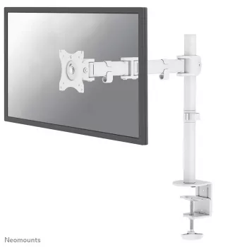 Neomounts NM-D135WHITE Monitora roka 10-30 collām, Skava/Caurums, 8 kg, 25.4 cm (10 inch), 76.2 cm (30 inch), 100 x 100 mm, Balta