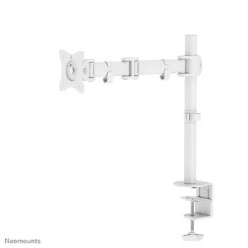 Neomounts NM-D135WHITE Monitora roka 10-30 collām, Skava/Caurums, 8 kg, 25.4 cm (10 inch), 76.2 cm (30 inch), 100 x 100 mm, Balta