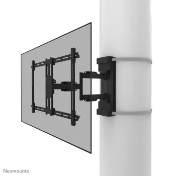 Neomounts WL40S-910BL16 TV stiprinājums stabam 40-70 collas - pilna kustība - diam. 25-100 cm