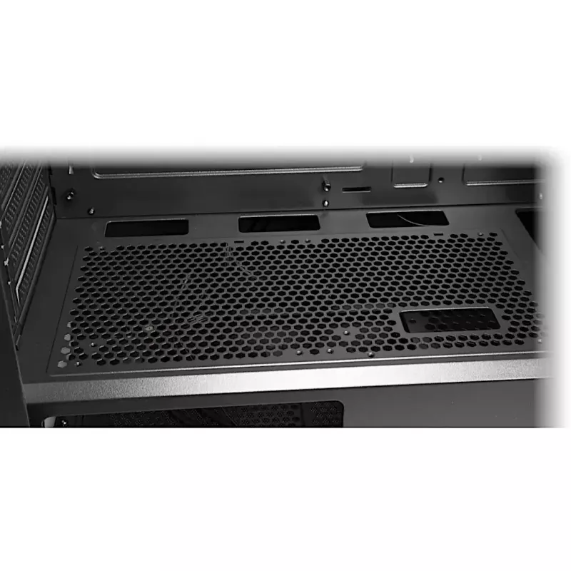 Korpuss Inter-Tech IT-3503 Airstream Tower Melns