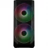 Korpuss Inter-Tech IT-3503 Airstream Tower Melns