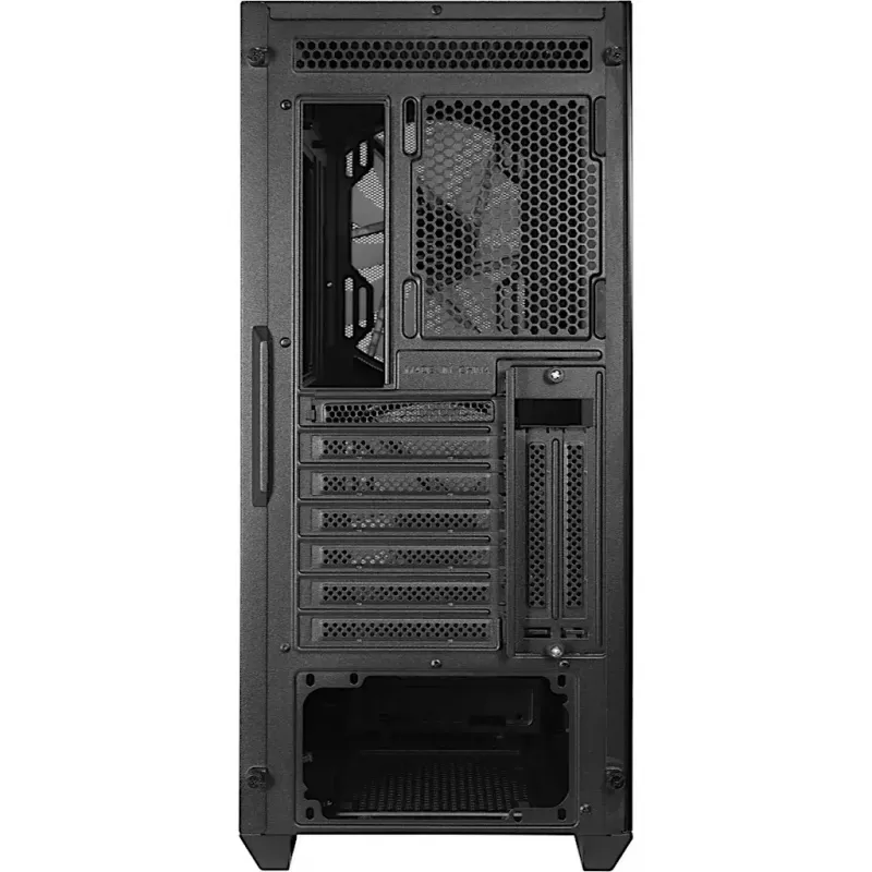 Korpuss Inter-Tech IT-3503 Airstream Tower Melns