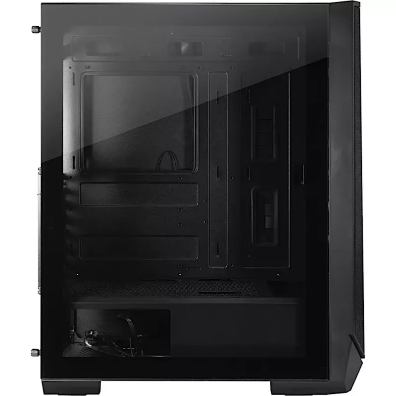 Korpuss Inter-Tech IT-3503 Airstream Tower Melns