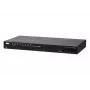 ATEN 8-Portu USB 3.0 4K DisplayPort KVM Slēdzis, 4096 x 2160 pikseļi, 4K Ultra HD, 18.44 W, Melns