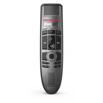 Philips SpeechMike Premium Air SMP4000 bezvadu diktofons, melns/pelēks/metālisks/perlamutra