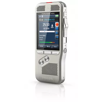 Philips DPM 8300 diktēšanas ierīce ar iekšējo atmiņu, sudraba