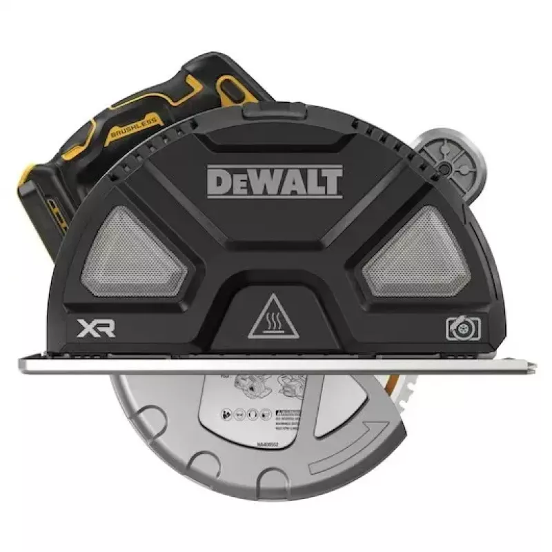 Motorzāģis DeWalt DCS383N-XJ 18V bezsuku, kompakts dizains (bez akumulatora)