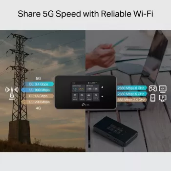 TP-Link M8550(EU) mobilo tīklu maršrutētājs