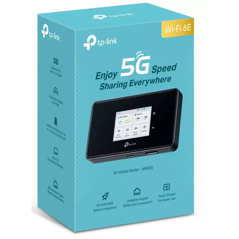TP-Link M8550(EU) mobilo tīklu maršrutētājs