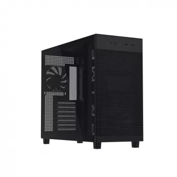 ASUS PRIME AP303 TG Black korpuss, PC, Melns, micro ATX, Mini-ITX, ATX, 16.5 cm, 36 cm, 18 cm