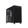ASUS PRIME AP303 TG 90DC00V0-B39010 Midi Tower datora korpuss, ATX/Micro-ATX/Mini-ITX, rūdīts stikls, 2x USB 3.2, bez barošanas bloka, melns