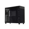 ASUS PRIME AP303 TG 90DC00V0-B39010 Midi Tower datora korpuss, ATX/Micro-ATX/Mini-ITX, rūdīts stikls, 2x USB 3.2, bez barošanas bloka, melns