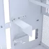 ASUS PRIME AP303 Mesh 90DC00V3-B39000 Midi Tower datora korpuss, ATX/Micro-ATX, tīklveida panelis, 2x USB 3.2, bez barošanas bloka, balts