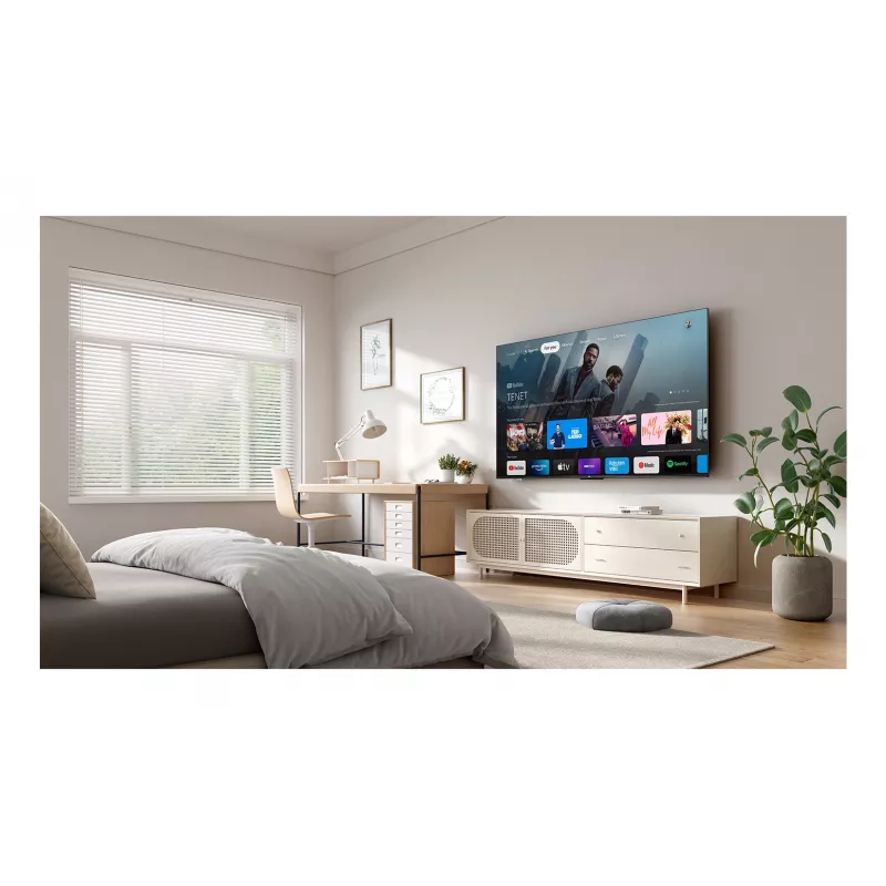 LED viedtelevizors TCL 50P69K 50 collas (127 cm) 4K Ultra HD, Direct-LED, Google TV, 3840x2160, 60 Hz, PPI 2500, 2 GB RAM, 20 W, HDMI 2.1