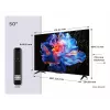 LED viedtelevizors TCL 50P69K 50 collas (127 cm) 4K Ultra HD, Direct-LED, Google TV, 3840x2160, 60 Hz, PPI 2500, 2 GB RAM, 20 W, HDMI 2.1