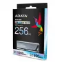 ADATA UE800 USB zibatmiņa 256 GB USB Type-C 3.2 Gen 2 Sudrabs