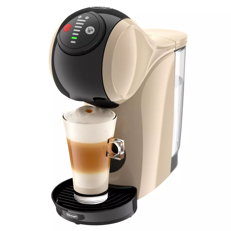 Kapsulu kafijas automāts De’Longhi Genio S — 0,8 L ūdens tvertne, 15 bāri, taupe