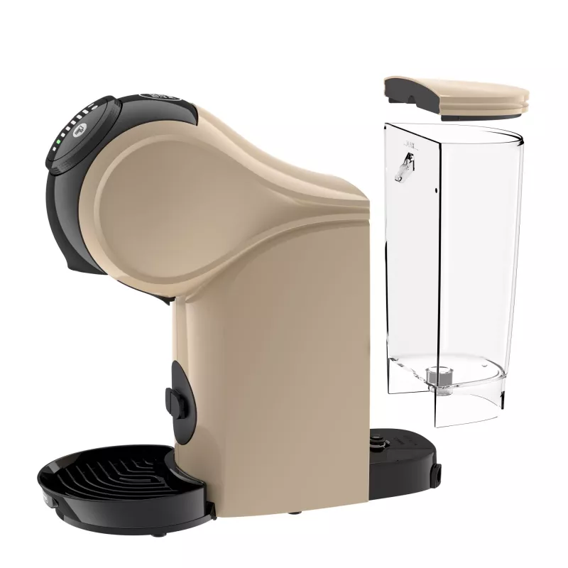 Kapsulu kafijas automāts De’Longhi Genio S — 0,8 L ūdens tvertne, 15 bāri, taupe