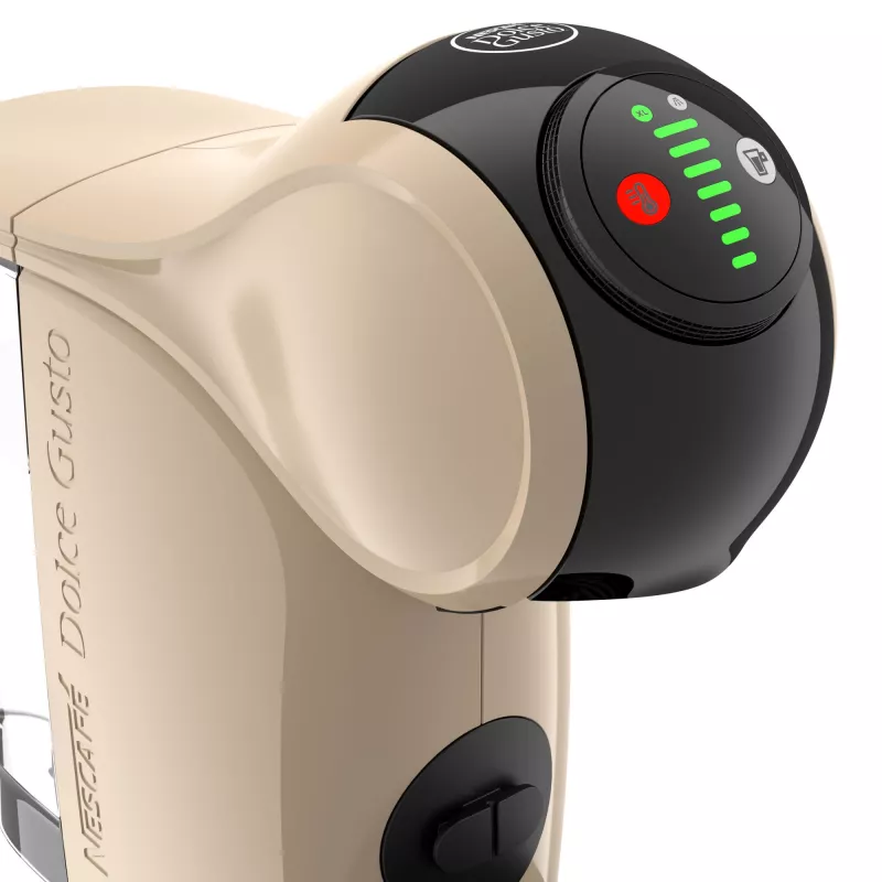Kapsulu kafijas automāts De’Longhi Genio S — 0,8 L ūdens tvertne, 15 bāri, taupe