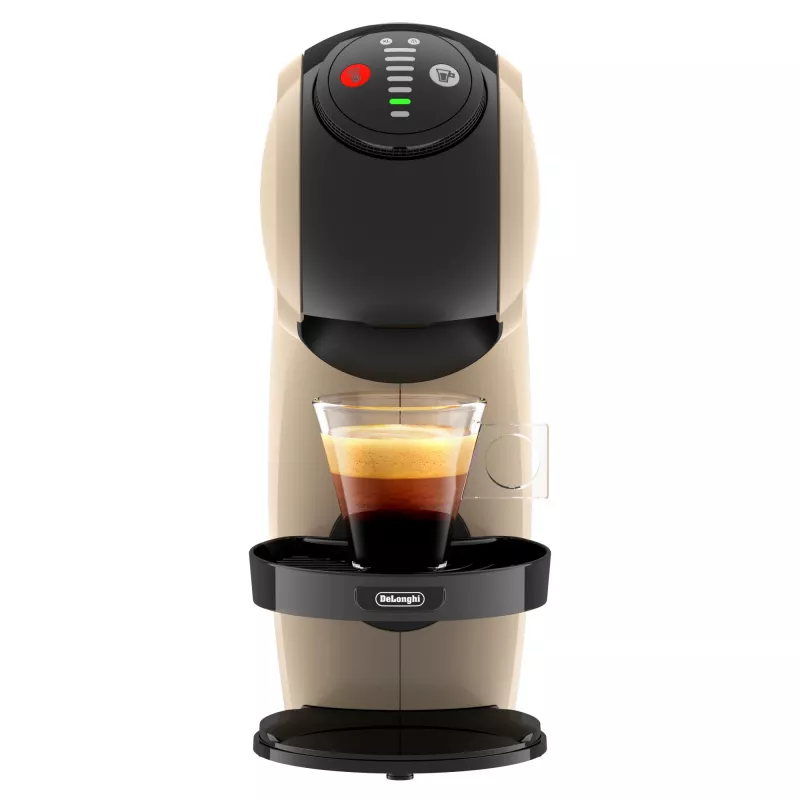 Kapsulu kafijas automāts De’Longhi Genio S — 0,8 L ūdens tvertne, 15 bāri, taupe
