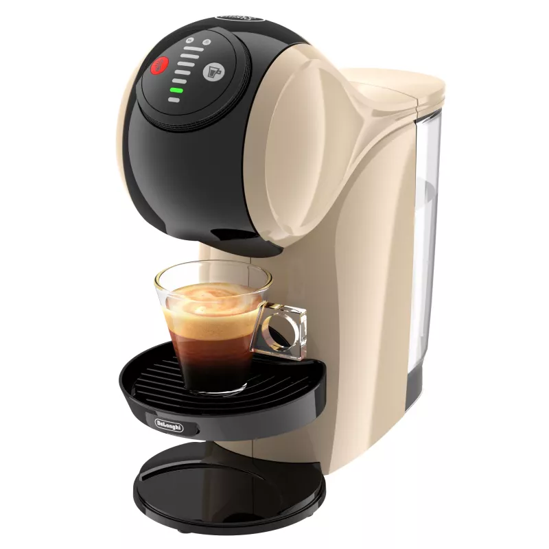Kapsulu kafijas automāts De’Longhi Genio S — 0,8 L ūdens tvertne, 15 bāri, taupe