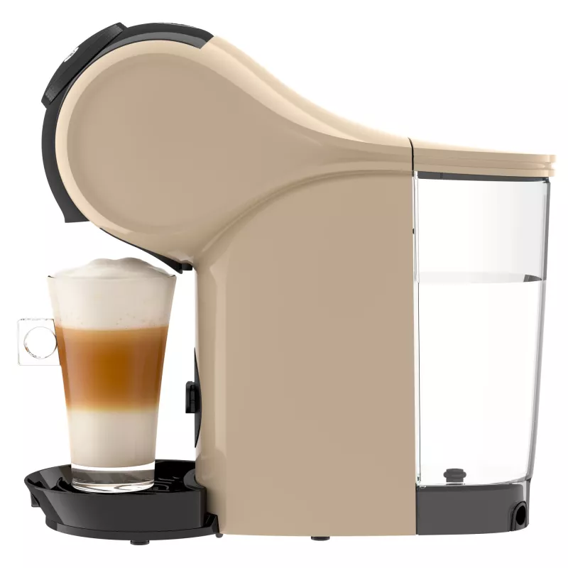 Kapsulu kafijas automāts De’Longhi Genio S — 0,8 L ūdens tvertne, 15 bāri, taupe