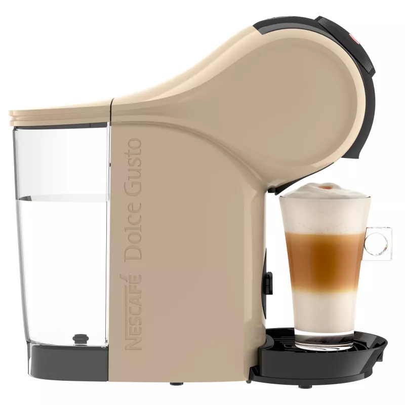Kapsulu kafijas automāts De’Longhi Genio S — 0,8 L ūdens tvertne, 15 bāri, taupe