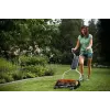 Manuālais ruļļveida zāles pļāvējs Fiskars 113880, griešanas platums 116.8 cm