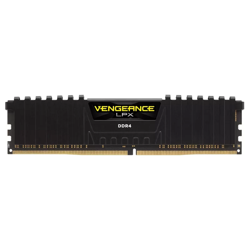 CORSAIR Vengeance LPX 32GB (2x16GB) DDR4 3200MHz CL16 atmiņas komplekts, melns