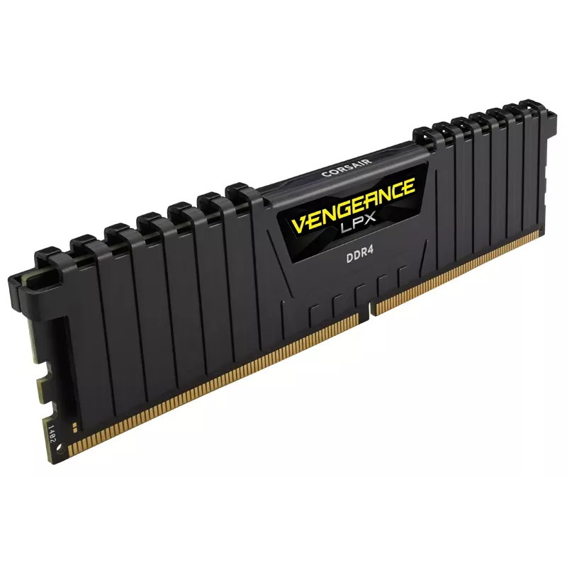CORSAIR Vengeance LPX 32GB (2x16GB) DDR4 3200MHz CL16 atmiņas komplekts, melns