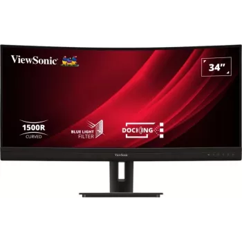 Viewsonic VG3456C monitors 86,4 cm (34 colli) 3440 x 1440 pikseļi UltraWide Quad HD LED Melns