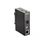 D-Link DIS-M100G-SW industriālais mediju pārveidotājs 100/1000 Mbps uz SFP, -40 līdz 70 °C