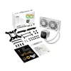 Šķidruma dzesēšanas sistēma ASUS TUF GAMING LC III 240 ARGB WHT – 240 mm radiators, 2x 120 mm ventilatori, PWM, balta