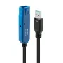 Lindy 15m USB 3.0 Active Extension Pro pagarinātājs, 15 m, USB A, USB A, 5 Gbit/s, Melns