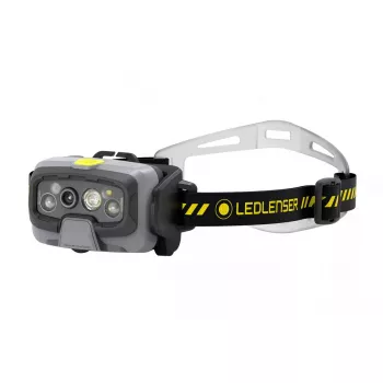 Galvaslampa Ledlenser HF8R Work Black LED IP68 20 lm