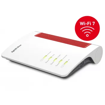 FRITZ!Box 7690 bezvadu maršrutētājs 2.5 Gigabit Ethernet divjoslu (2.4 GHz / 5 GHz) balts