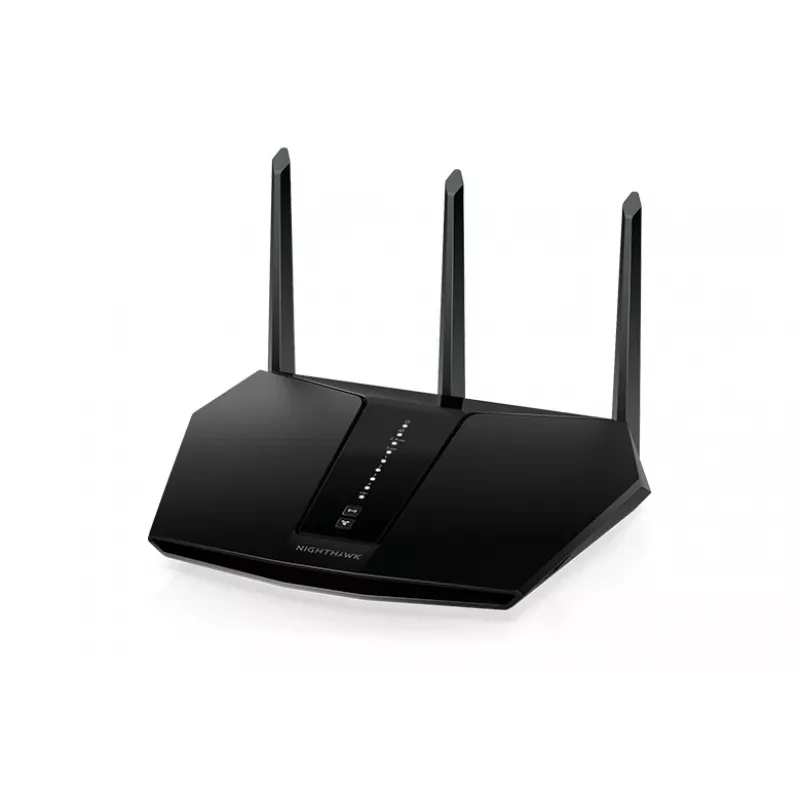 NETGEAR Nighthawk AX/5-Stream AX2400 WiFi 6 maršrutētājs (RAX30) bezvadu maršrutētājs Gigabit Ethernet Dual-band (2.4 GHz / 5 GHz) Melns