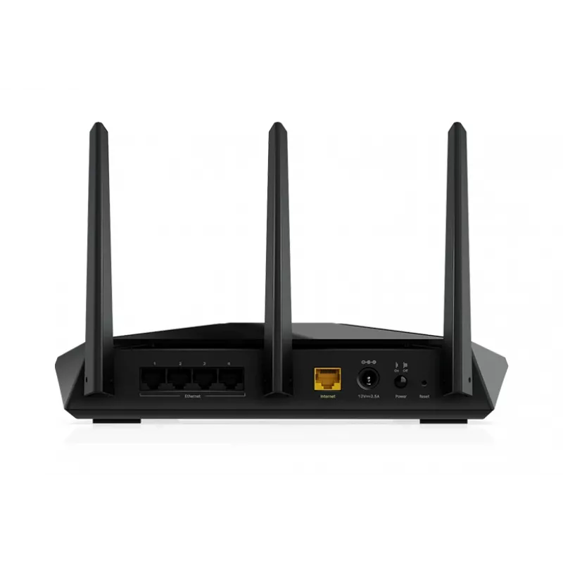 NETGEAR Nighthawk AX/5-Stream AX2400 WiFi 6 maršrutētājs (RAX30) bezvadu maršrutētājs Gigabit Ethernet Dual-band (2.4 GHz / 5 GHz) Melns