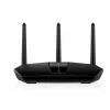 NETGEAR Nighthawk AX/5-Stream AX2400 WiFi 6 maršrutētājs (RAX30) bezvadu maršrutētājs Gigabit Ethernet Dual-band (2.4 GHz / 5 GHz) Melns