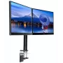 iiyama DS1002C-B1 divu monitoru stiprinājums / statīvs 76.2 cm (30 collas) Galda Melns