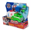 Spin Master PAW Patrol Rocky Rescue Fire Tanker rotaļu ugunsdzēsēju mašīna ar Rocky figūriņu un satveršanas ķepu, 3+ gadi
