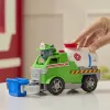 Spin Master PAW Patrol Rocky Rescue Fire Tanker rotaļu ugunsdzēsēju mašīna ar Rocky figūriņu un satveršanas ķepu, 3+ gadi