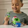 Spin Master PAW Patrol Rocky Rescue Fire Tanker rotaļu ugunsdzēsēju mašīna ar Rocky figūriņu un satveršanas ķepu, 3+ gadi