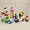 Spin Master PAW Patrol Rocky Rescue Fire Tanker rotaļu ugunsdzēsēju mašīna ar Rocky figūriņu un satveršanas ķepu, 3+ gadi