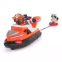 PAW Patrol Ugunsdzēsības glābšanas laiva Zuma ar figūriņu, glābšanas riņķi, jenotu un rotaļu laivu, bērniem no 3 gadu vecuma