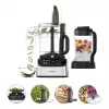 Kenwood MultiPro OneTouch virtuves kombains 1000 W 3 L Melns, Nerūsējošais tērauds ar iebūvētiem svariem
