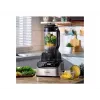 Kenwood MultiPro OneTouch virtuves kombains 1000 W 3 L Melns, Nerūsējošais tērauds ar iebūvētiem svariem