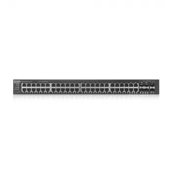 Zyxel GS2220-50-EU0101F tīkla slēdzis, pārvaldāms L2, Gigabit Ethernet (10/100/1000), melns
