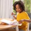 Melissa & Doug Sticker WOW! 24 lappušu aktivitāšu bloks un uzlīmju zīmogs, 300 uzlīmes, mākslas un rokdarbu fidget rotaļlieta, kolekcionējams tēls – Tīģeris - FSC sertificēts